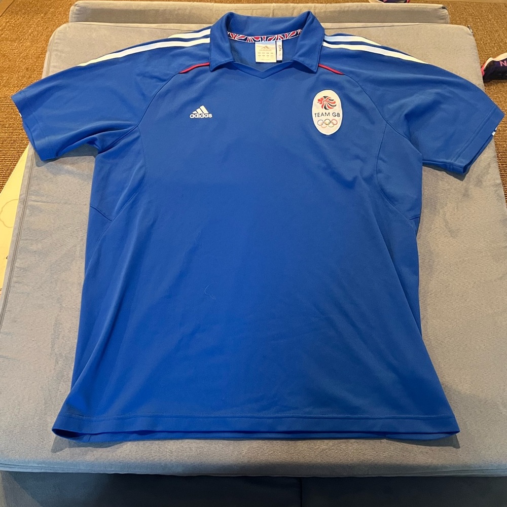 Adidas Team GB Olympics Climalite Shirt XL